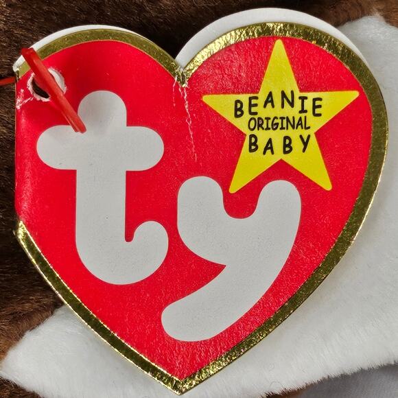 TY BEANIE BABY “STRETCH” THE OSTRICH – 1997 RETIRED PLUSH W/ TAG – PE PELLETS - Picture 8 of 10